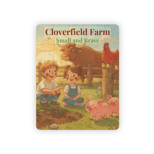Cloverfield Farm 30-Piece Kids' Puzzle — Small and Brave Farm Animal Puzzle for Toddlers